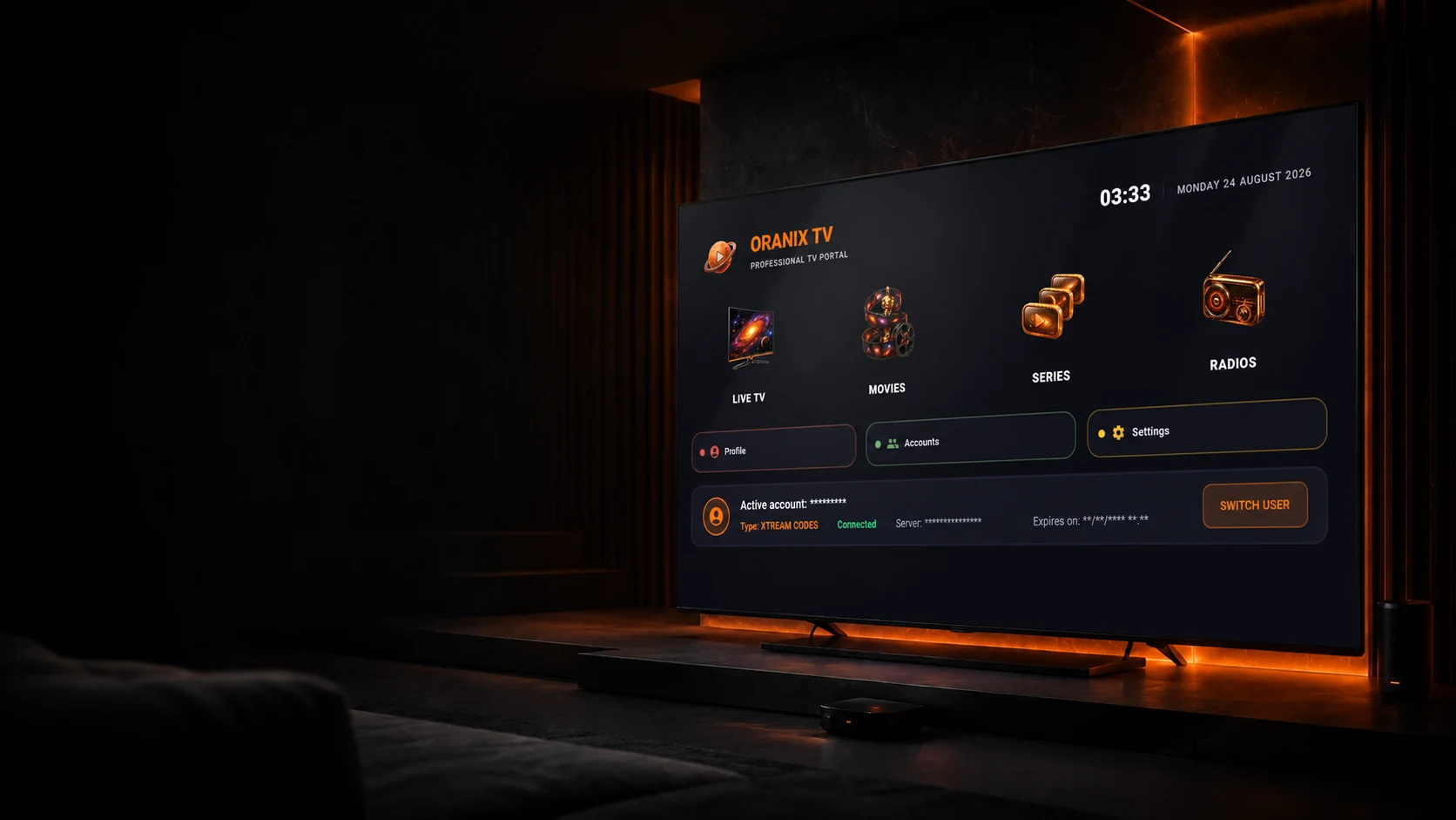 ORANIX TV